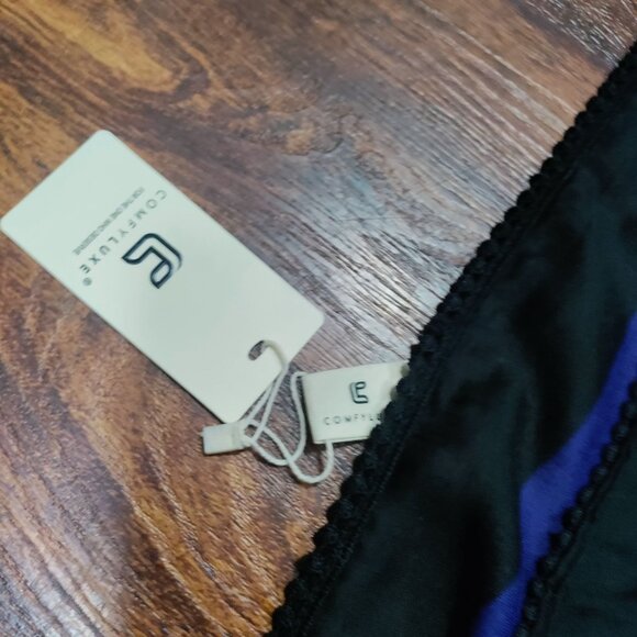 Comfyluxe Boho Whimsy Floral Crocheted Detailing Tassels Long Kimono Onesize NWT - Picture 11 of 15